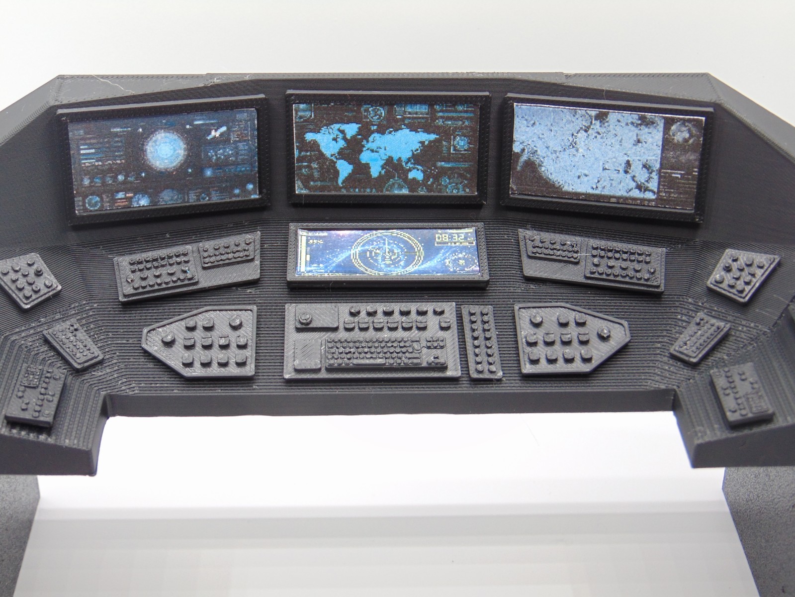 Custom 1:18 Computer Operator Control Station Set for eBay Buyer ID darthviard