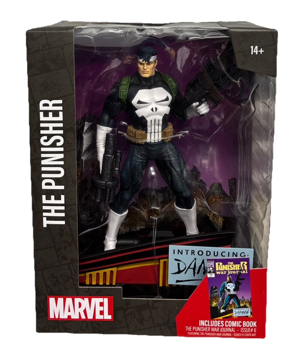 McFarlane Marvel The Punisher 1:6th Scale Figure With Comic NEW in box