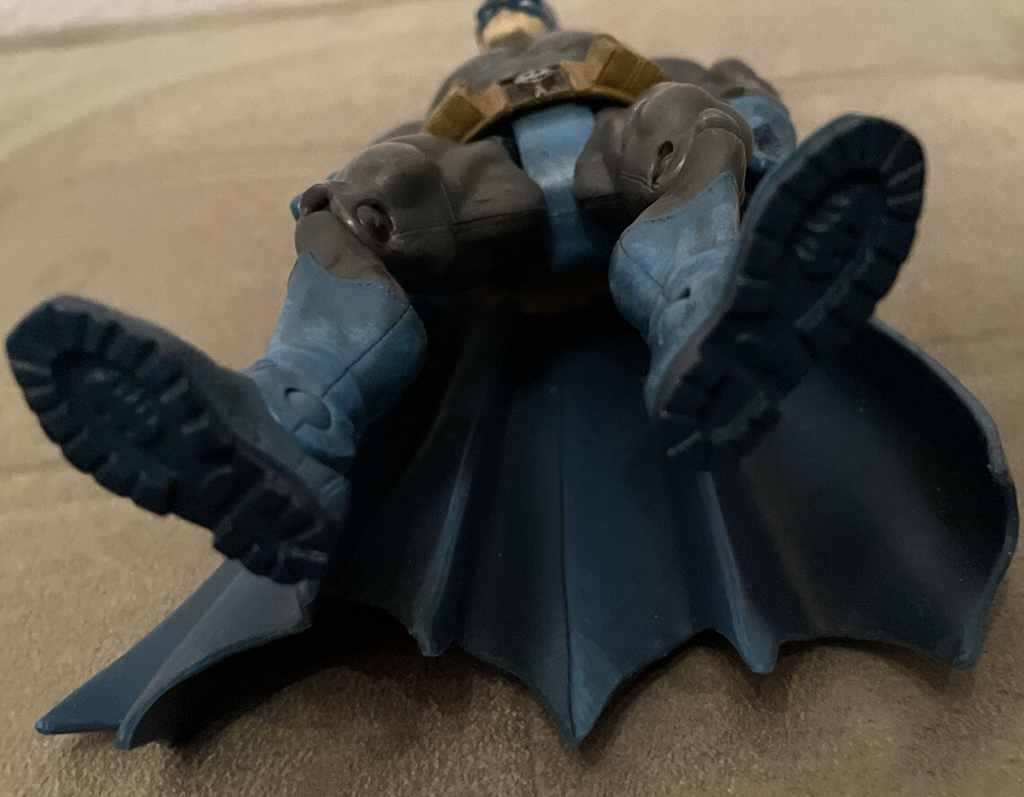 DC Super Heroes – Gray Blue Batman – Mattel S3 SELECT SCULPT Loose