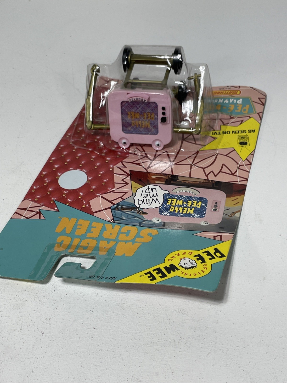 Pee-Wee Herman&rsquo;s Playhouse Magic Screen (1988) Matchbox Toy Figure New