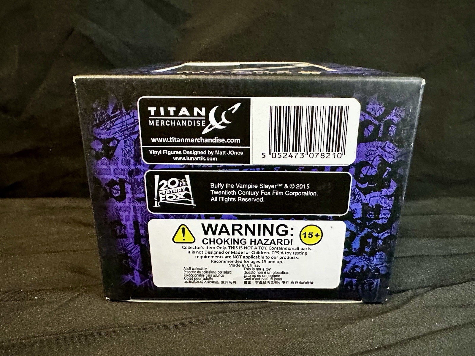 Titans Buffy the Vampire Slayer SPIKE Bloody 4.5&Prime; Vinyl Figure Horror Block