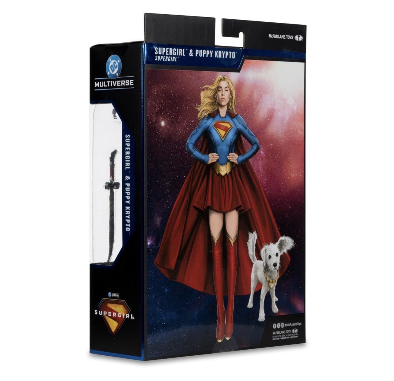 McFarlane Supergirl W/ Krypto DC Multiverse Deluxe Theatrical Edition Figure