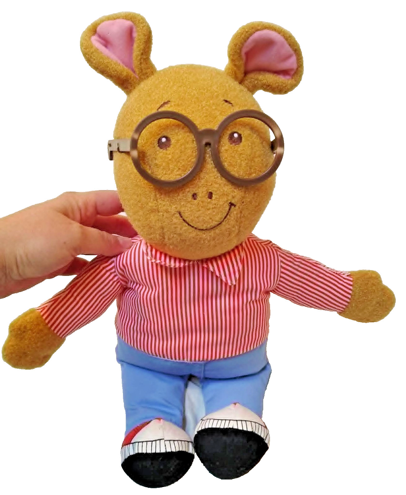 1996 Hasbro Playskool Talking Arthur plush doll – 18 inches – Marc Brown -works!