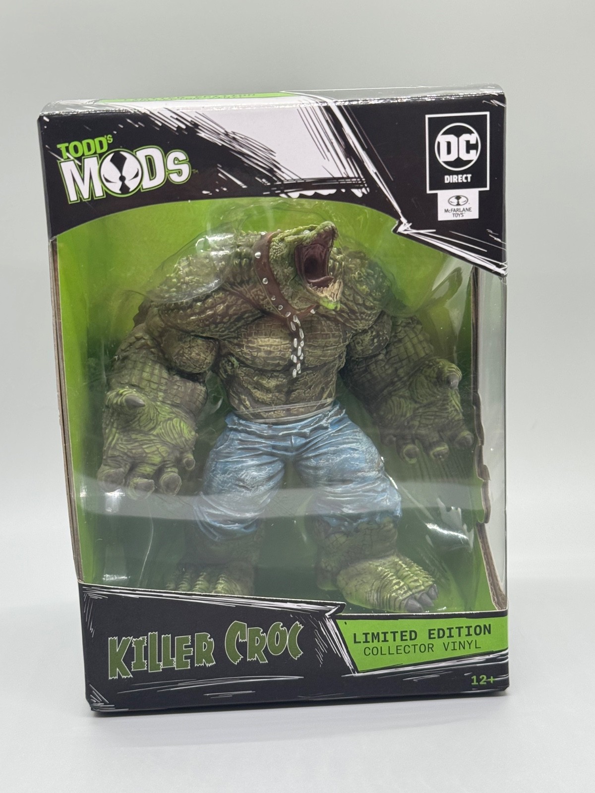 DC Direct Killer Todd’s Mods Killer Croc Vinyl Figure – 4.5&Prime; Scale Posed Figure