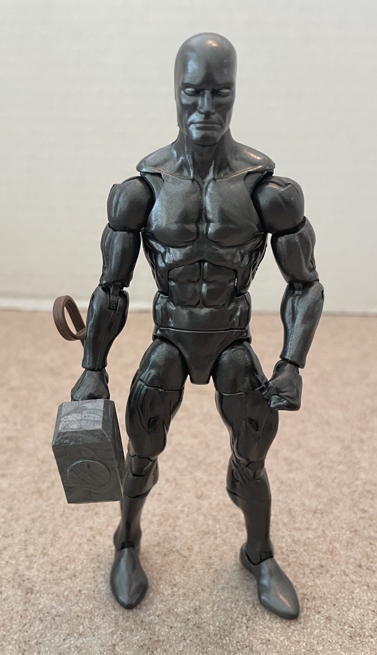 Marvel Legends Obsidian Silver Surfer Walgreens Exclusive Figure Loose 1/12
