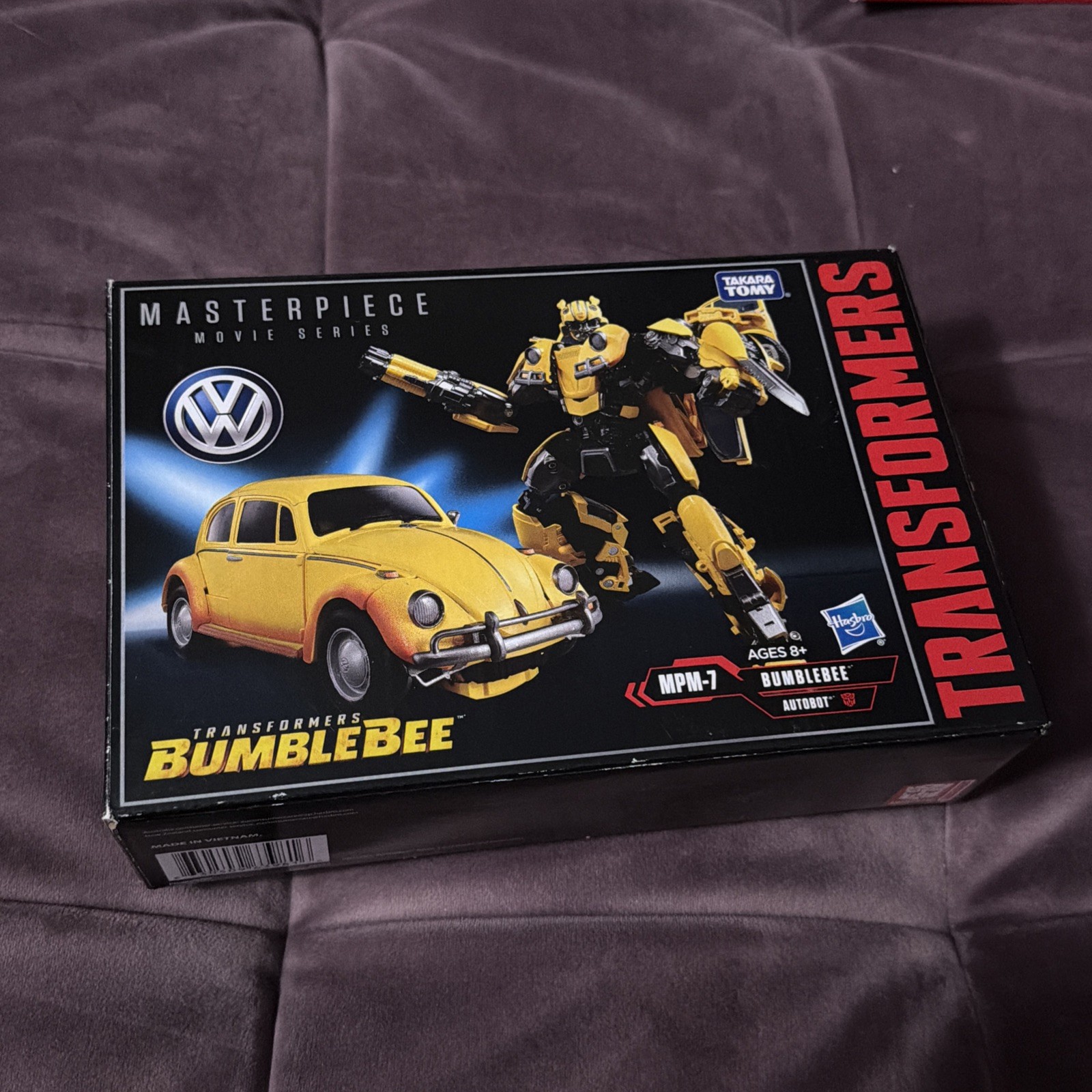 Box & Instructions ONLY Transformers Movie Masterpiece MPM-7 Bumblebee VW Beetle