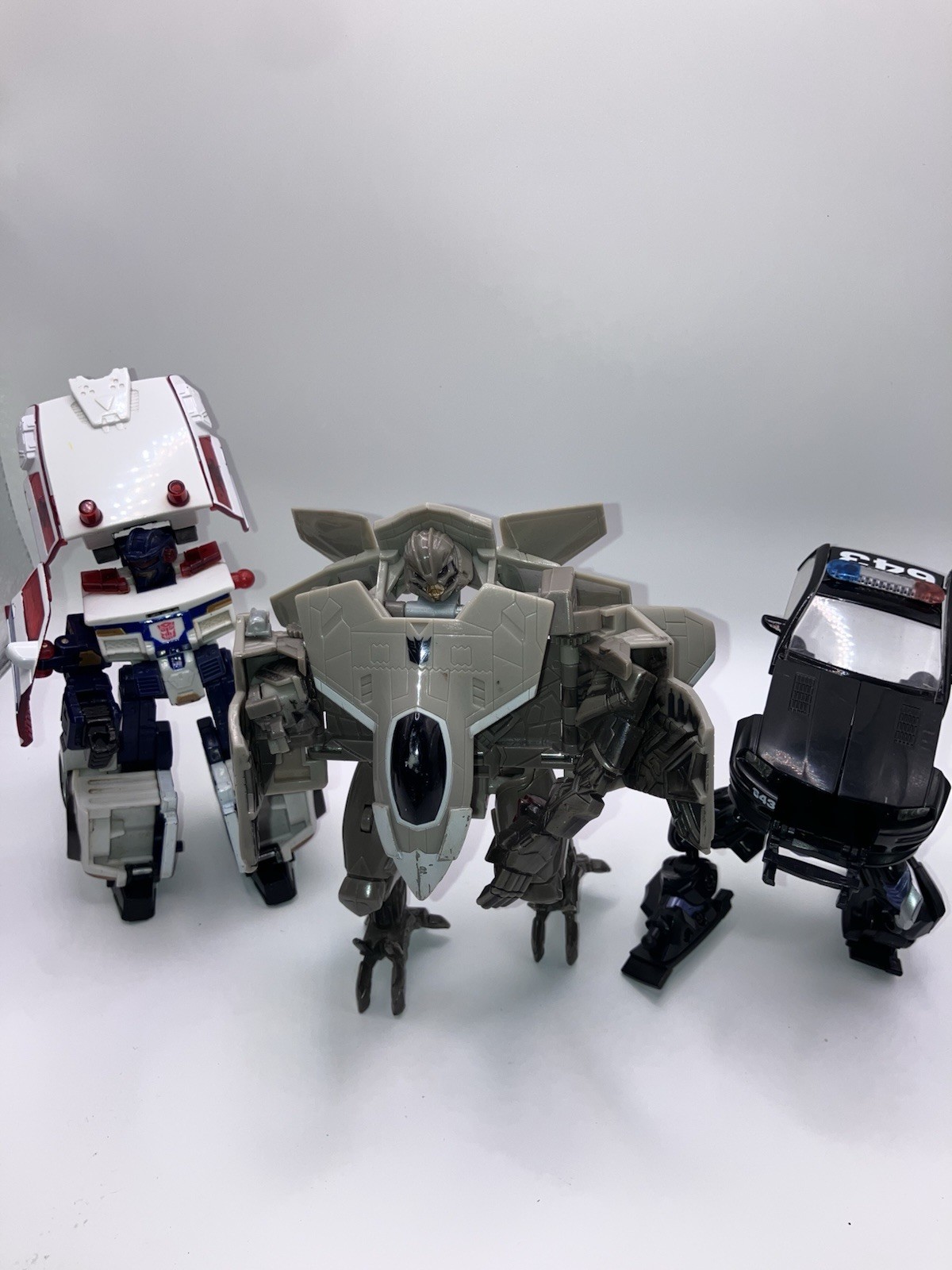 Transformers Lot Fast Action Battlers Starscream Red Alert Saleen S281 Squad Car