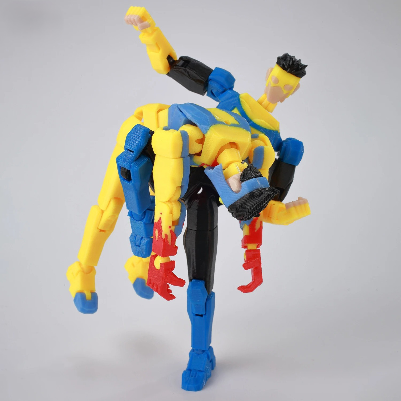 Invincible Tech Jacker Action Figure Motorcycle Multi-Jointed Collectible Toy..✌