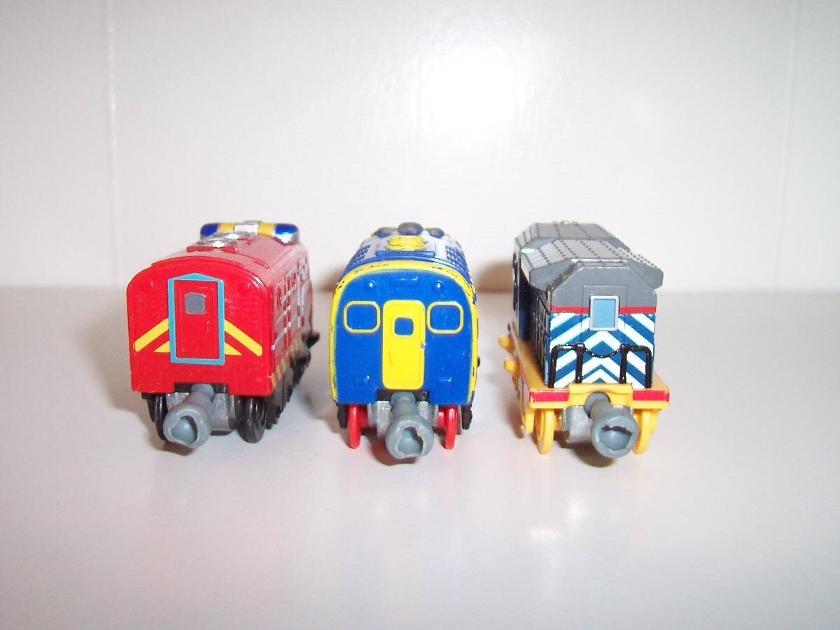 Chuggington Stack Track High Performance Big Build Adventure 3 Pack Train Set