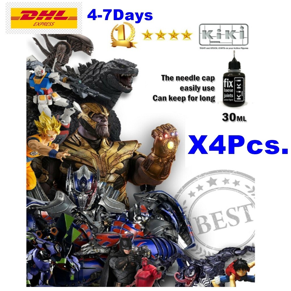 4Pcs KIKI Fix Loose Joints Action Figures 30 ml Tranformers Tight& Stuck
