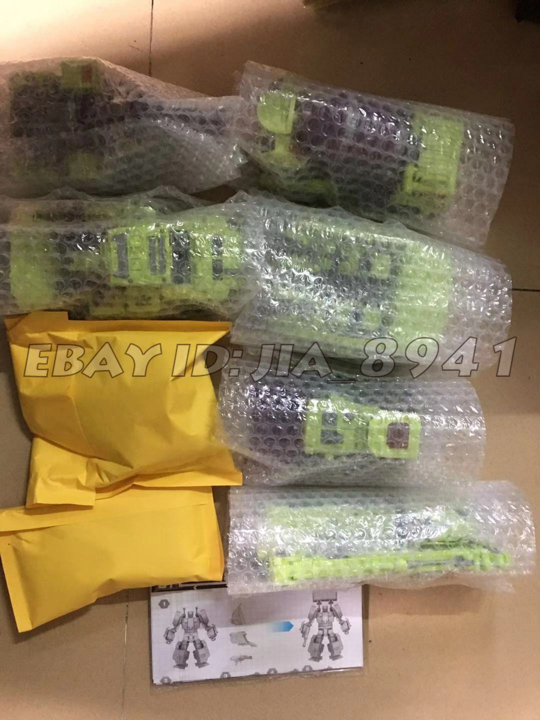 Deformabl Robot Devastator 6 In 1 Action Figure 12&Prime; Engineering Truck Toys NoBox