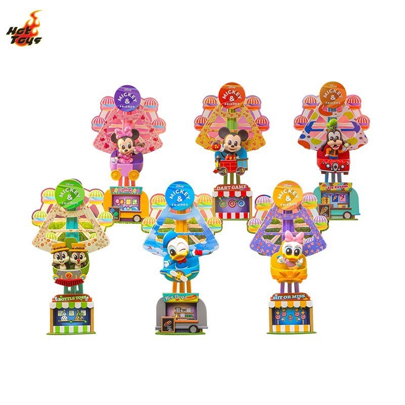 HotToys Mickey and His Friends Ferris Wheel Series COSBI Blind Box Confirmed Toy