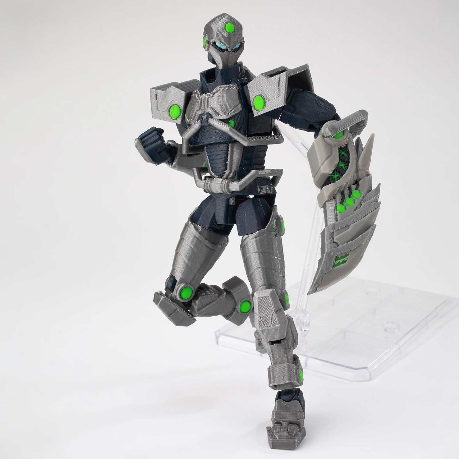 Invincible Tech Jacker Action Figure Motorcycle Multi-Jointed Collectible Toy..✌
