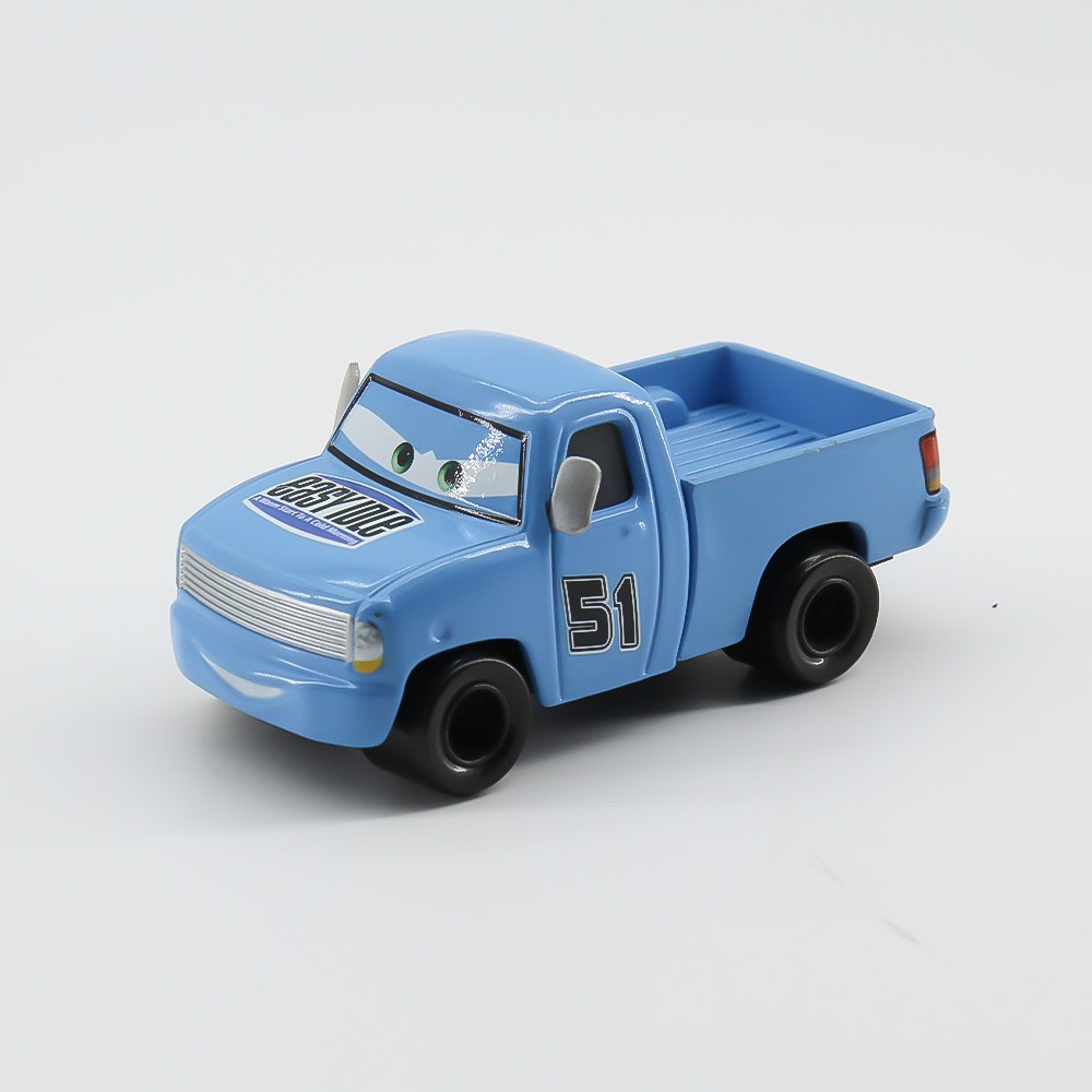 Disney Pixar Car No.51 Easy Idle Pickup Truck Car Vehicle Diecast 1:55 Toy Gift