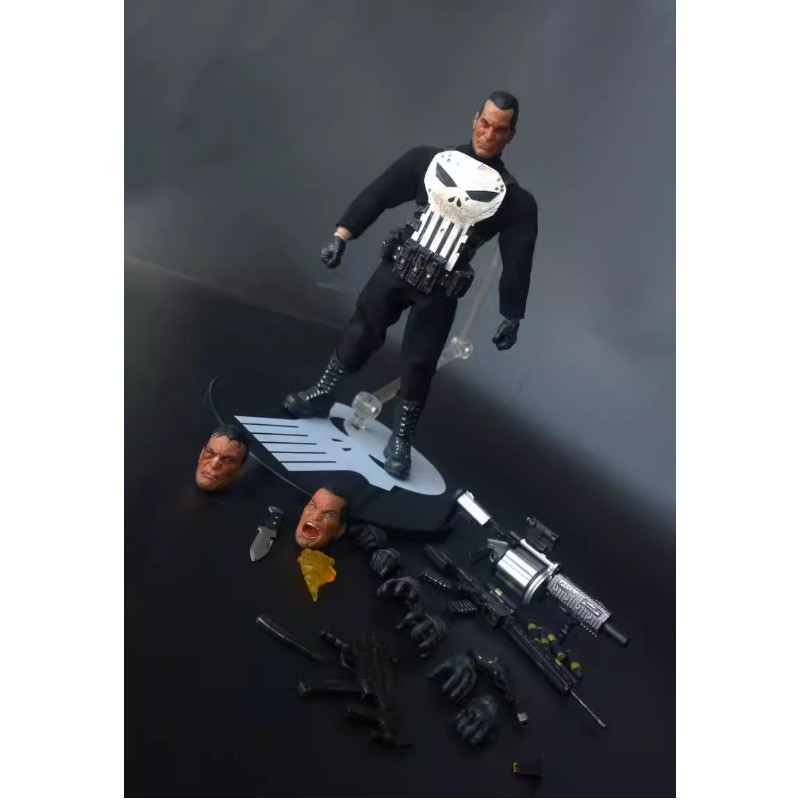 NEW The Punisher Frank 1/12 Action Figure 6&Prime; Model Toy Gifts China Standard Ver.