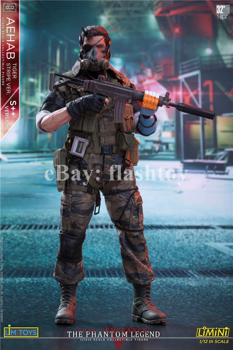 Presale LIMTOYS 1/12 Solid Snake Ishmel 6&Prime; Male Action Figure Model Toy S++ Ver.