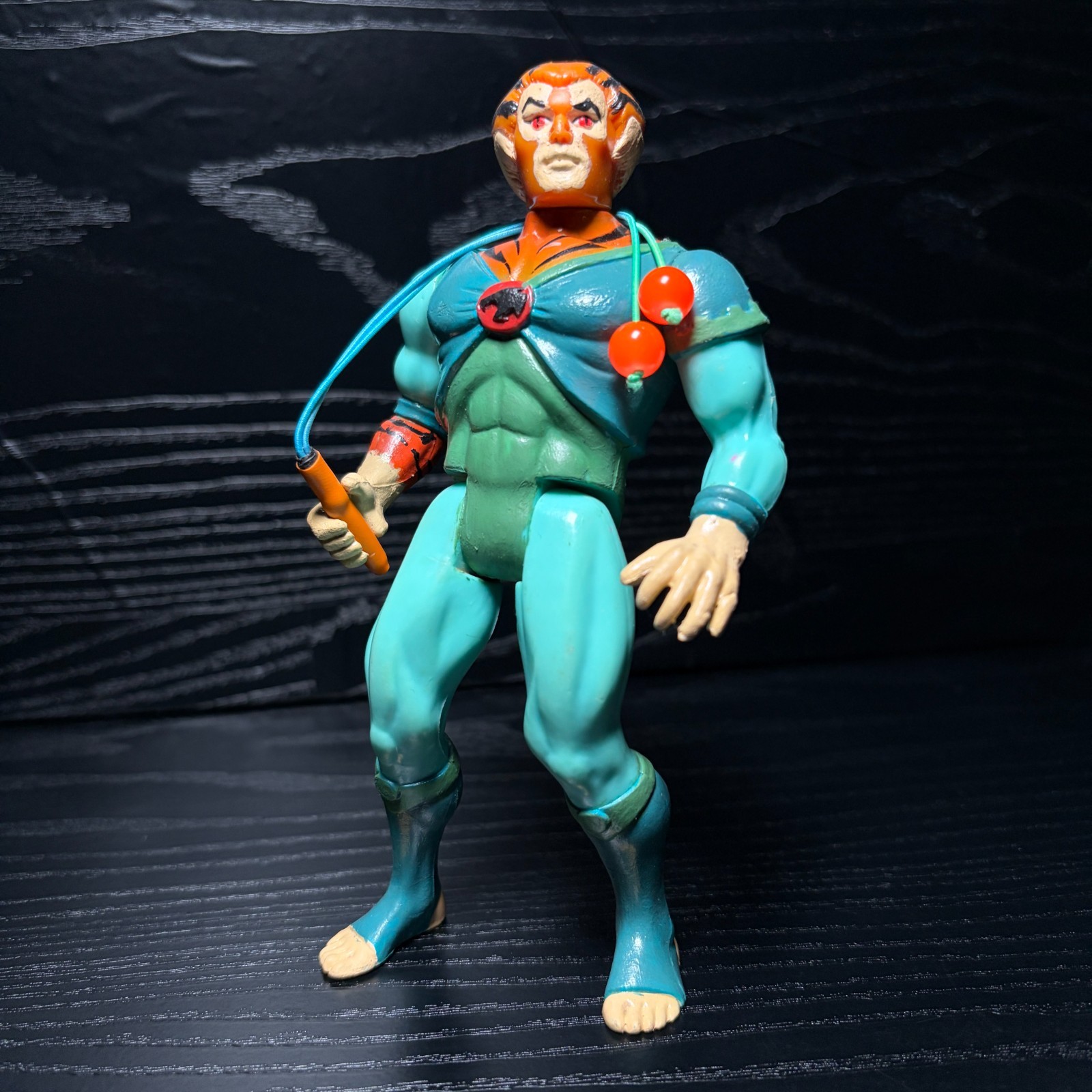 ThunderCats – Custom Old Tygra & Bolo Whip (LJN Toys, Telepix, T. Wolf, 1986)