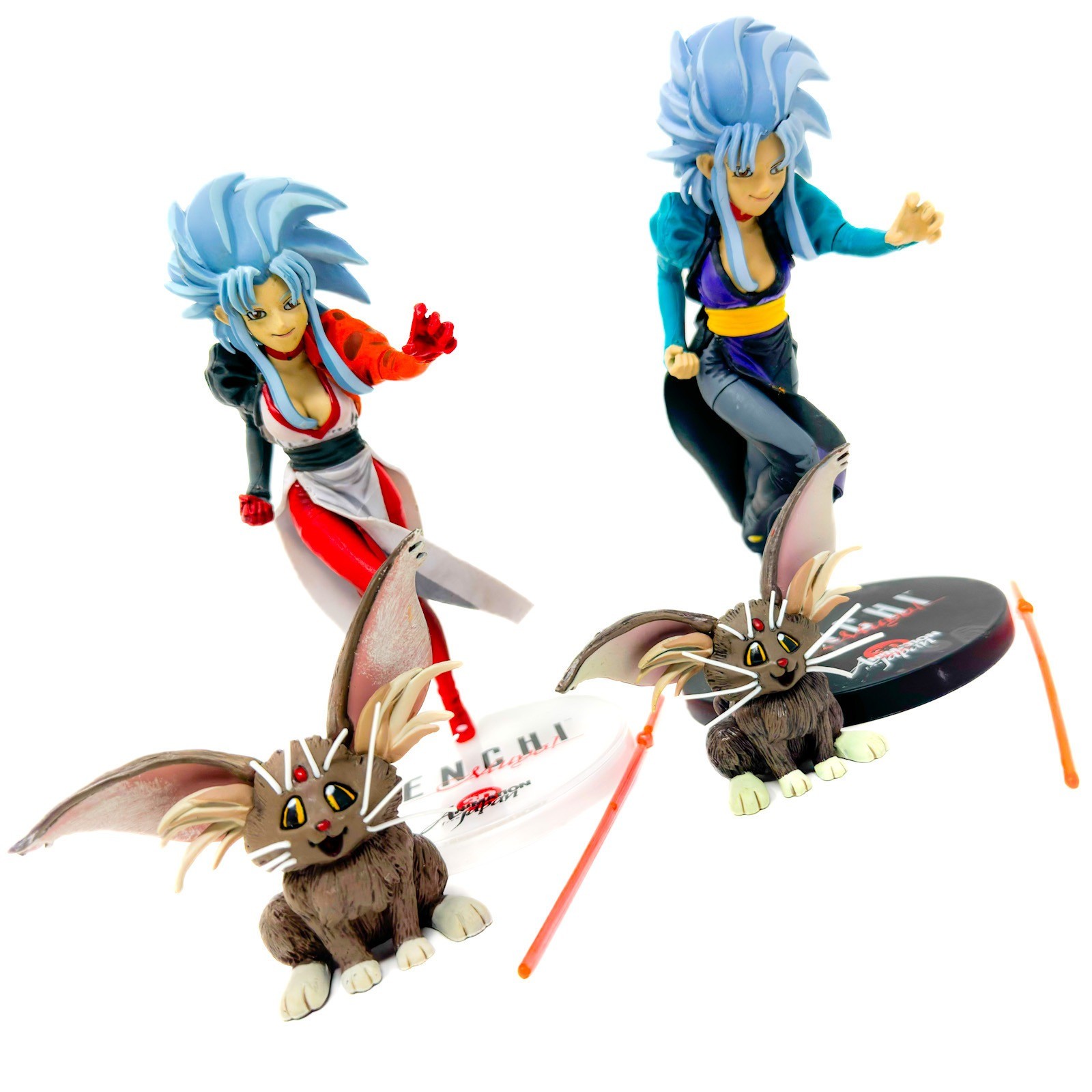 McFarlane Tenchi Muyo Ryoko Ryo-Ohki Figure Set 2000 Anime 3D Animation Japan