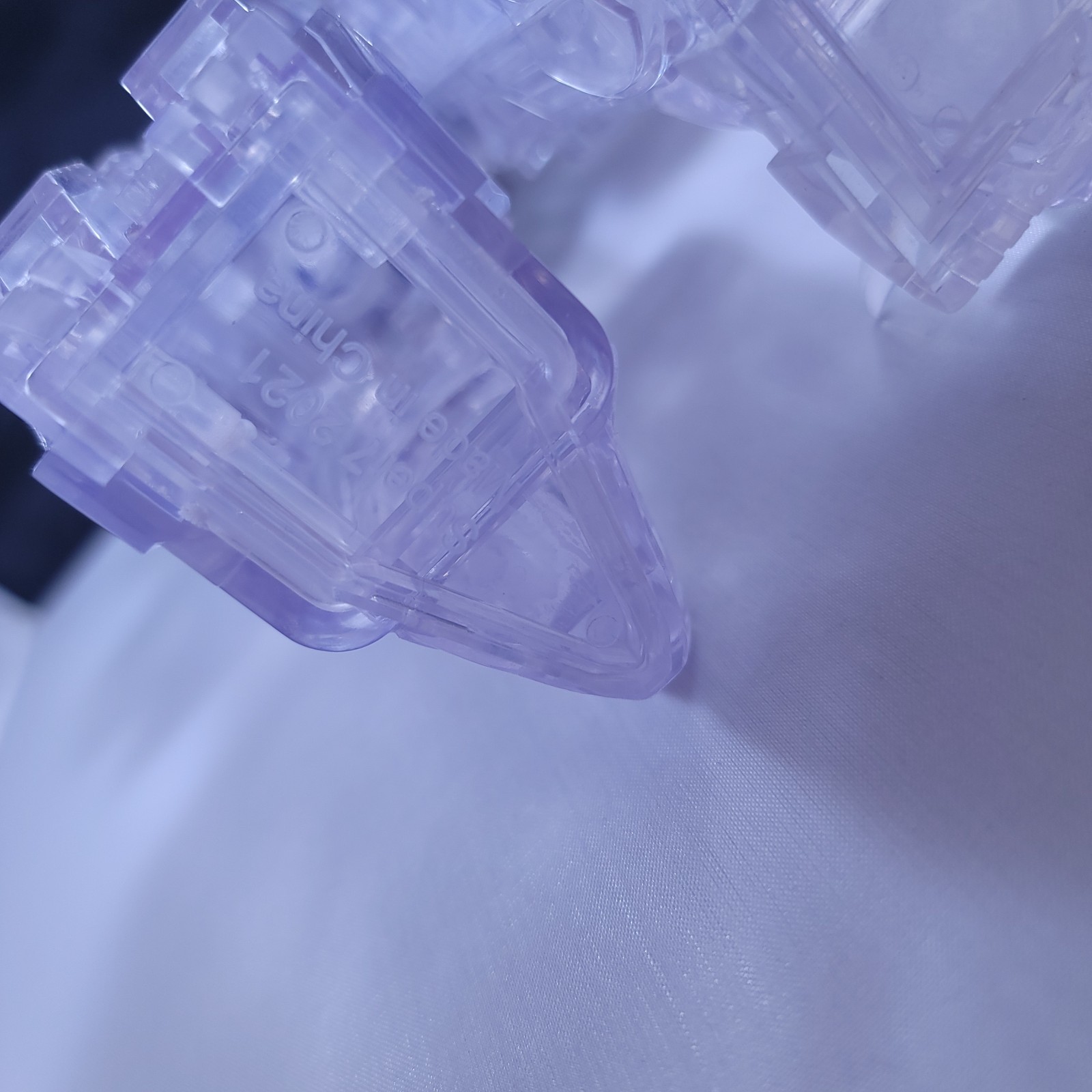 Super7 Cyborg Mighty Morphin Power Rangers Megazord Clear Figure – No Box