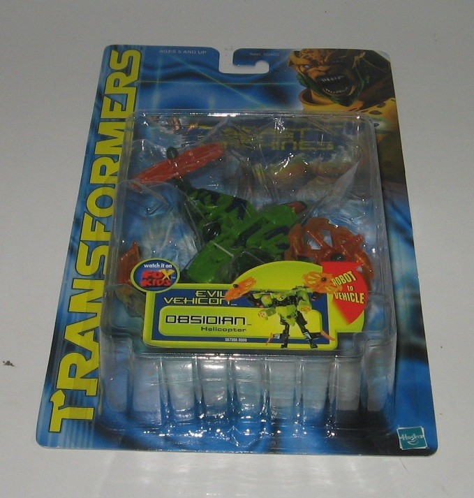 OBSIDIAN Transformers Beast Machines MOC Hasbro Basic wars EVIL VEHICON