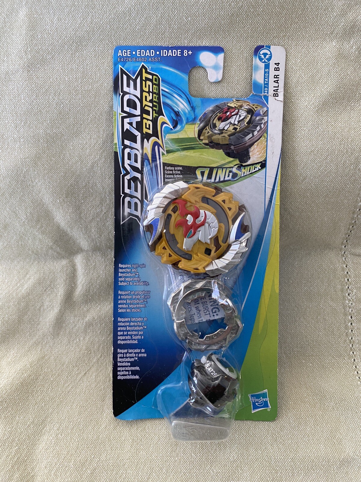 NIP Sealed 2018 BEYBLADE BURST TURBO Balar B4 Attack Type SlingShock
