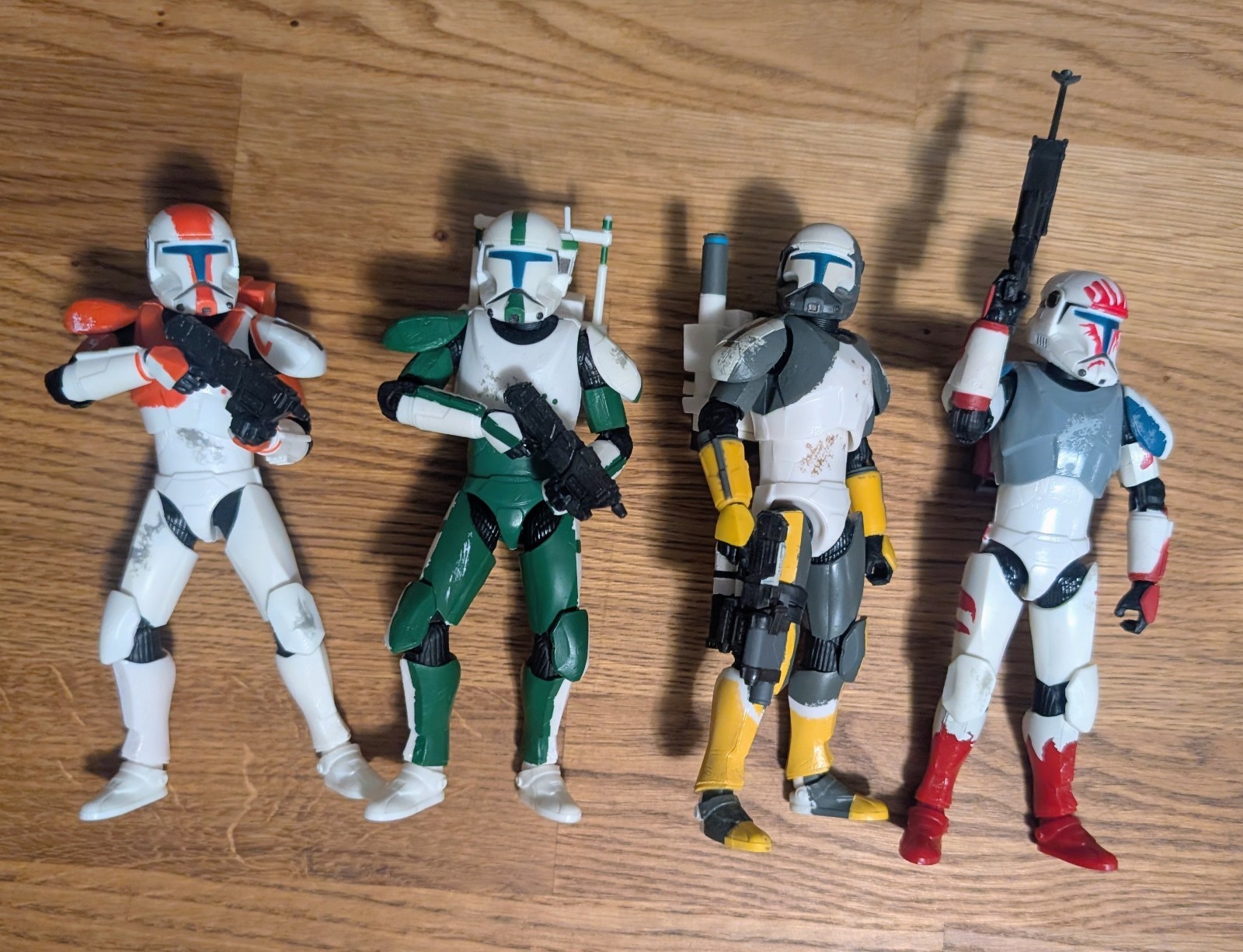 Hasbro Star Wars Black Series – Clone Commandos Delta Squad 6” Loose