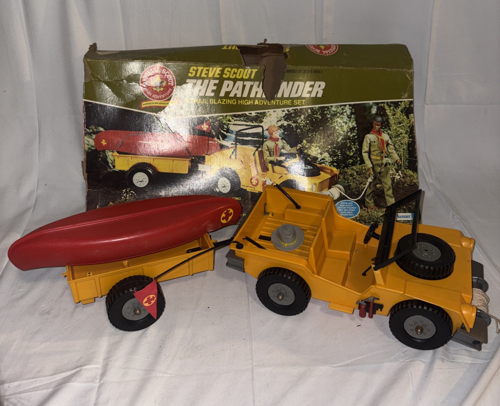 Vintage Kenner Steve Scout The Pathfinder with Box