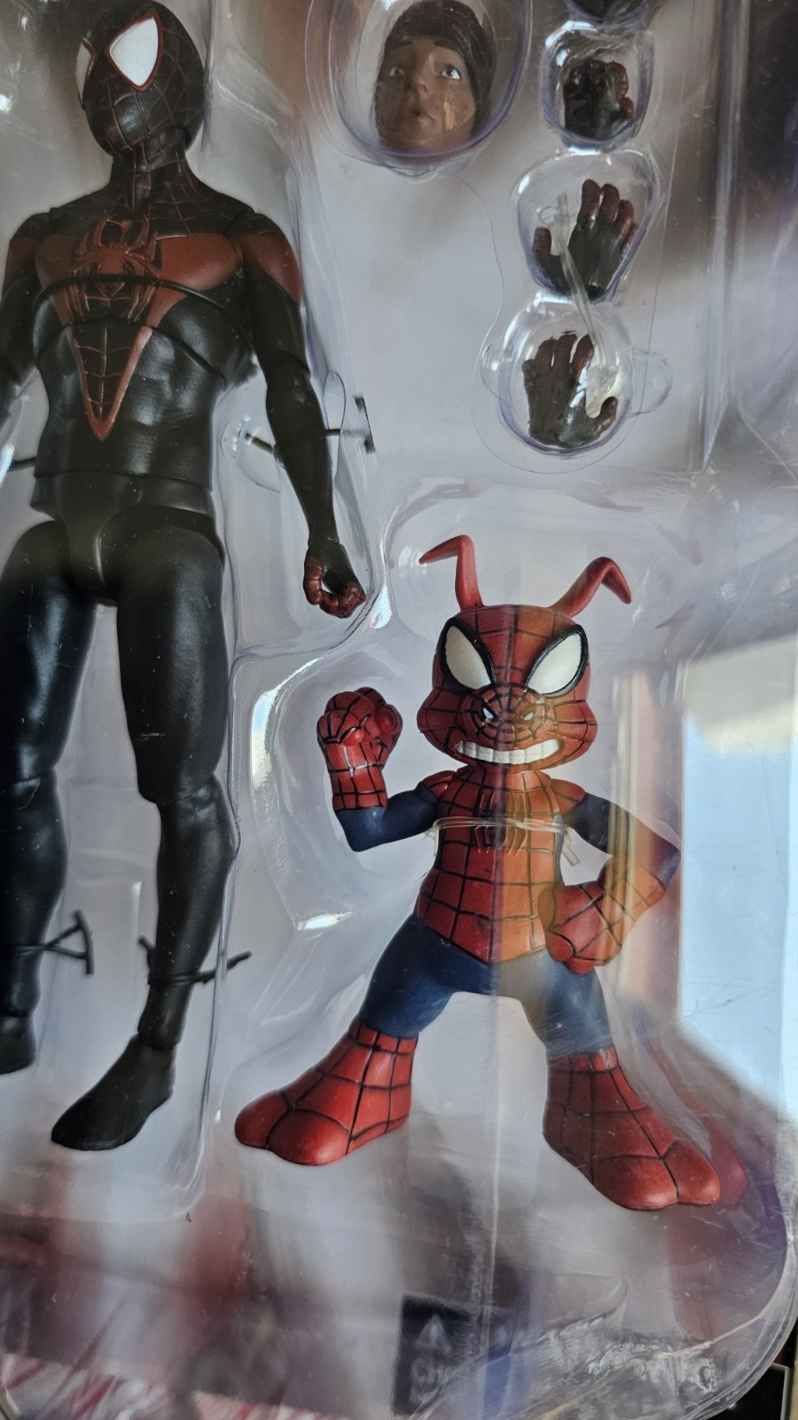 🕷️Marvel Select Miles Morales Spider-Man + Ham Duo Disney D23Expo NEW/SEALED