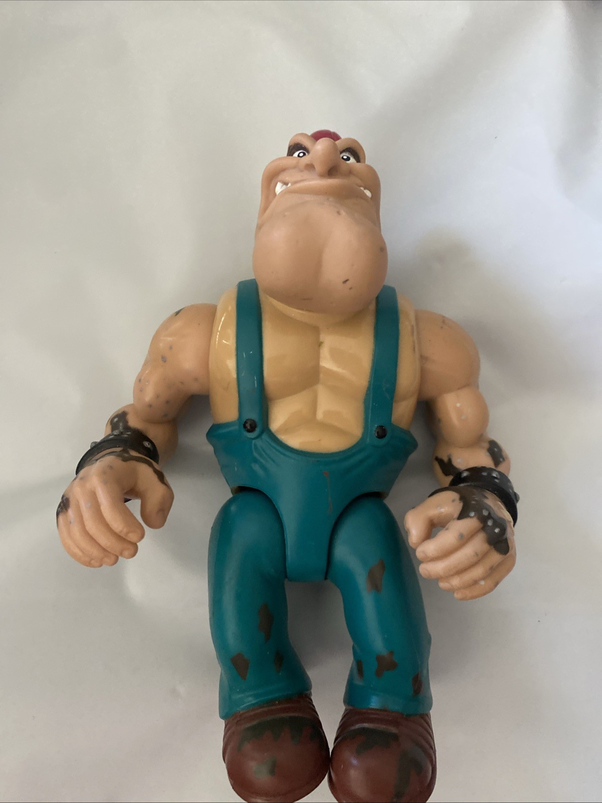 Vintage 1993 Biker Mice From Mars Grease Pit Action Figure by Galoob