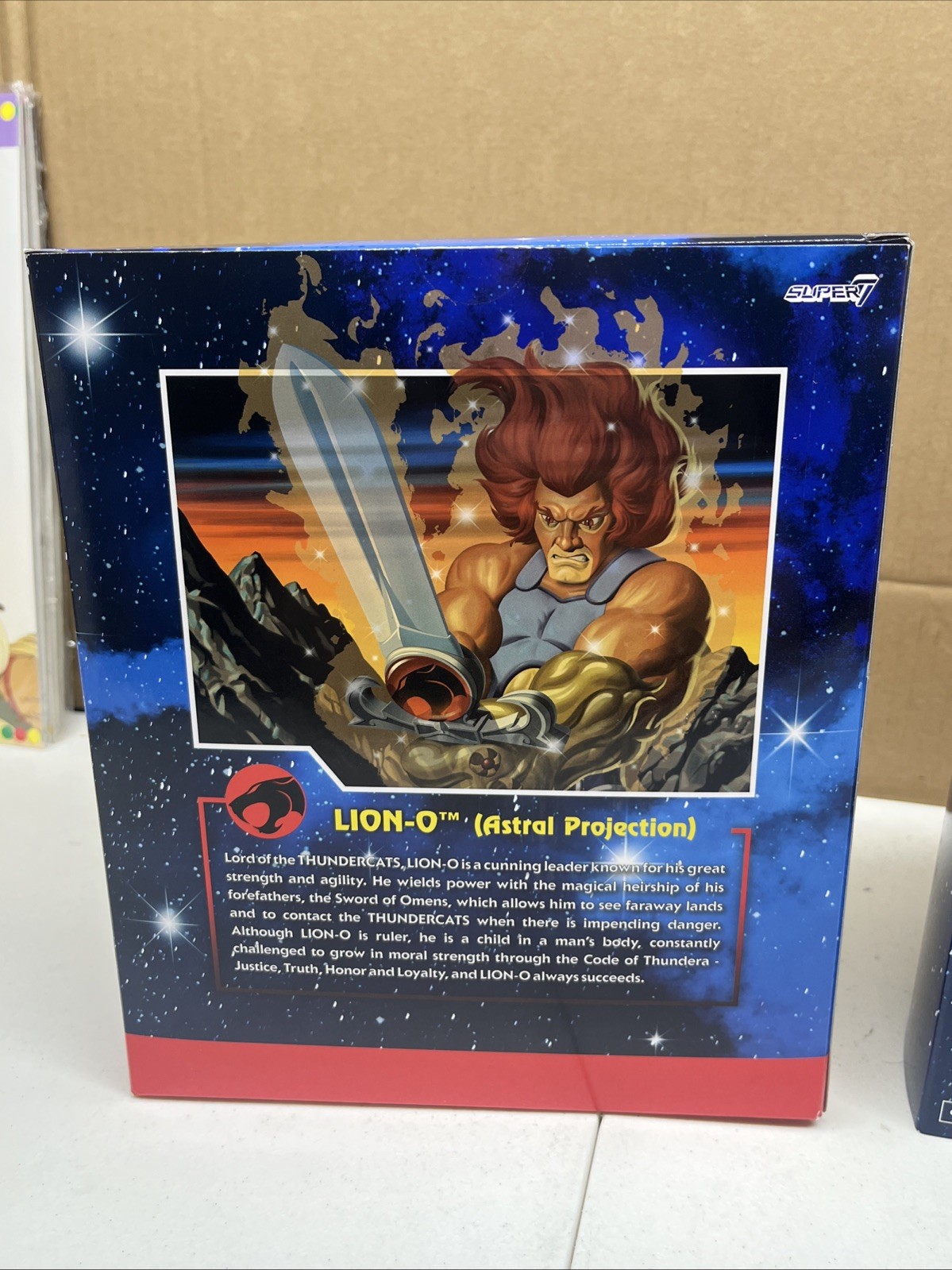 2025 Super7 Ultimates! SDCC Exclusive – LION-O (Astral Projection) Action Figure