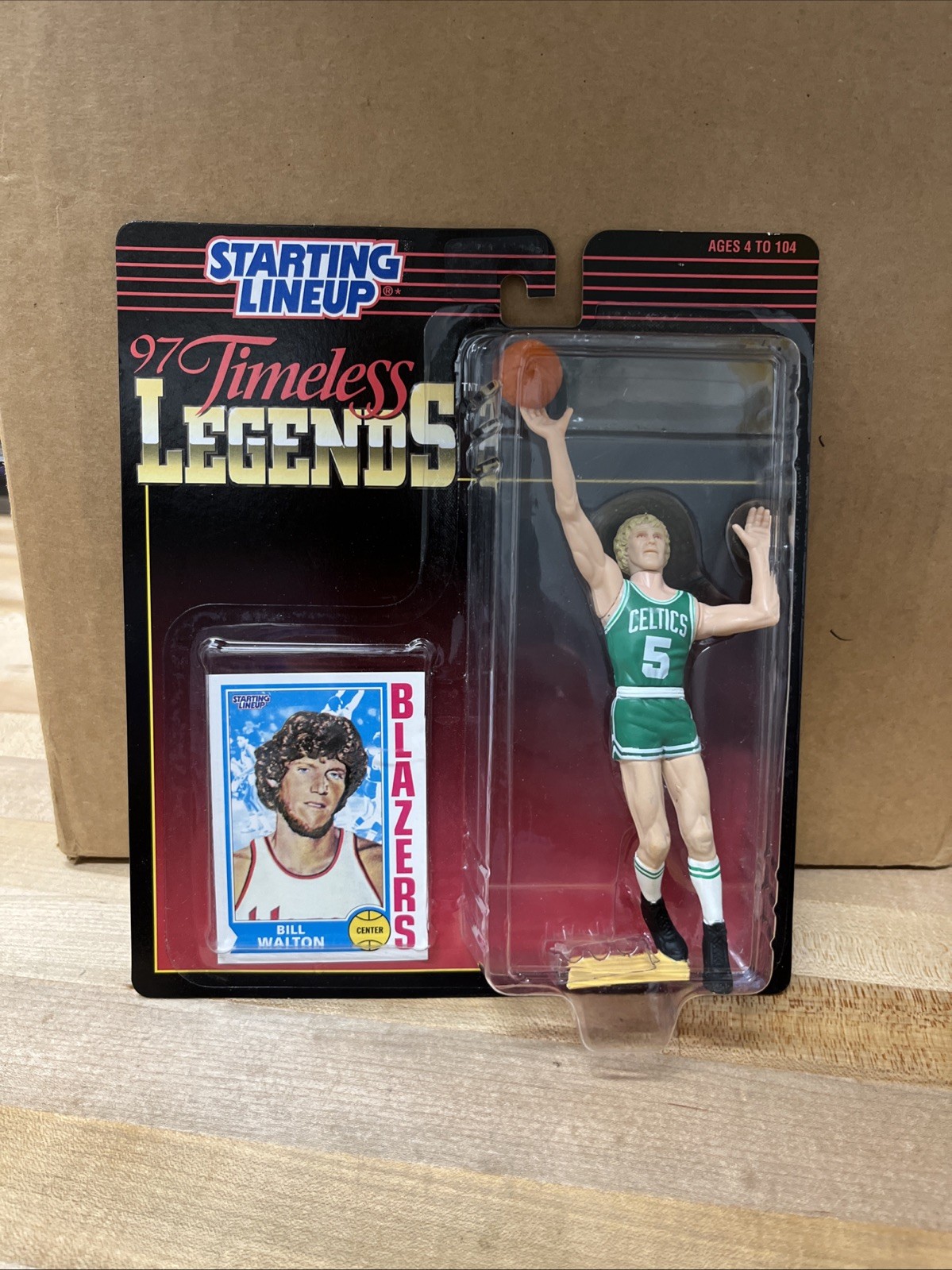 Bill Walton 1997 Starting Lineup « Timeless Legends » Celtics Blazers. Box 309