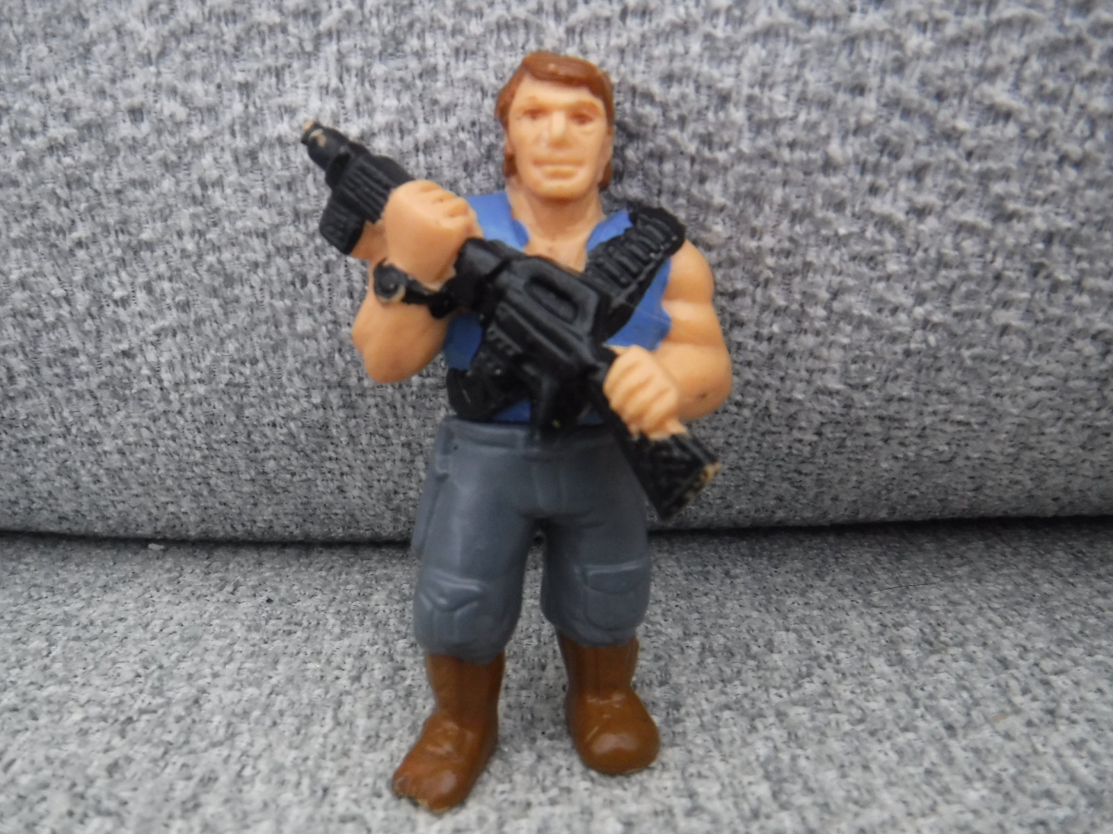 Combat Commandos figure lot Panosh Place 1987 military 2.5&Prime; toy soldiers vintage