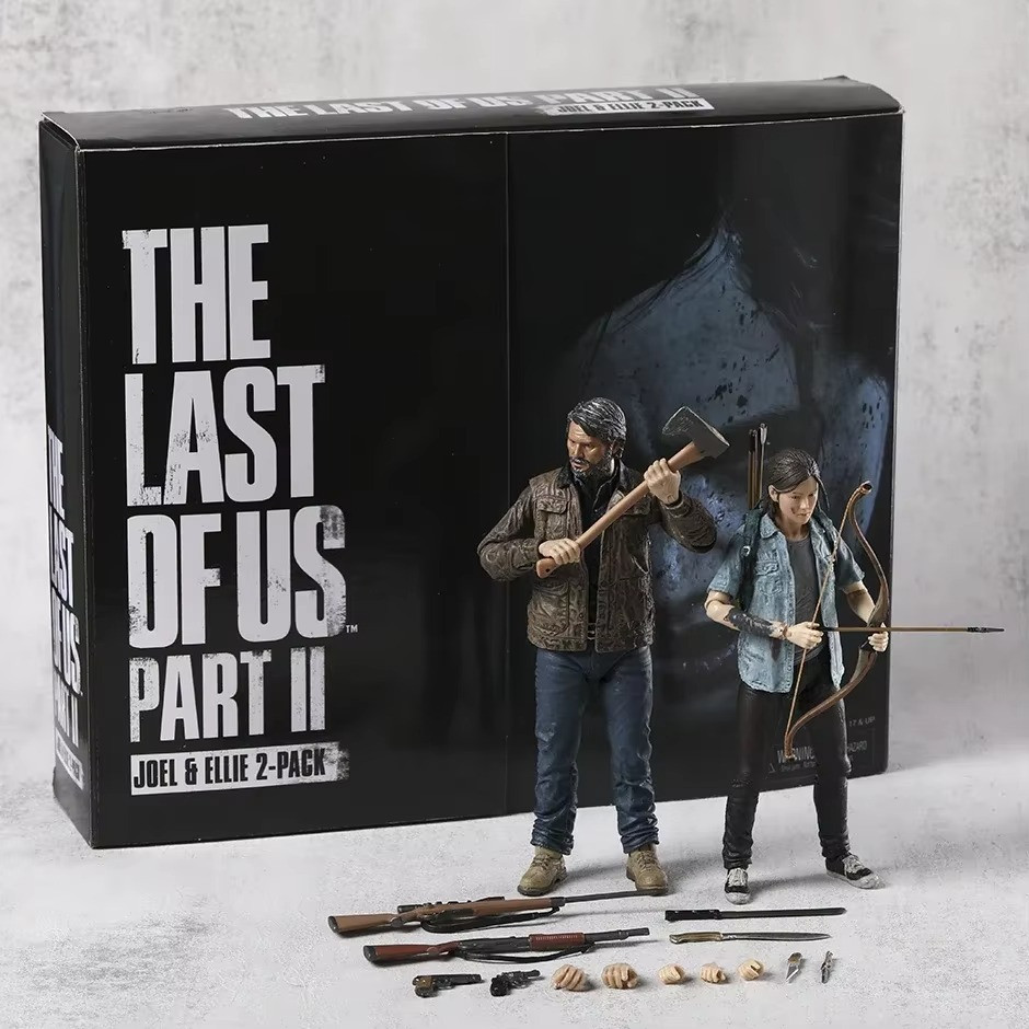 NECA The Last of Us II – Joel & Ellie (Ultimate 2) Action Figure (7-Pack)