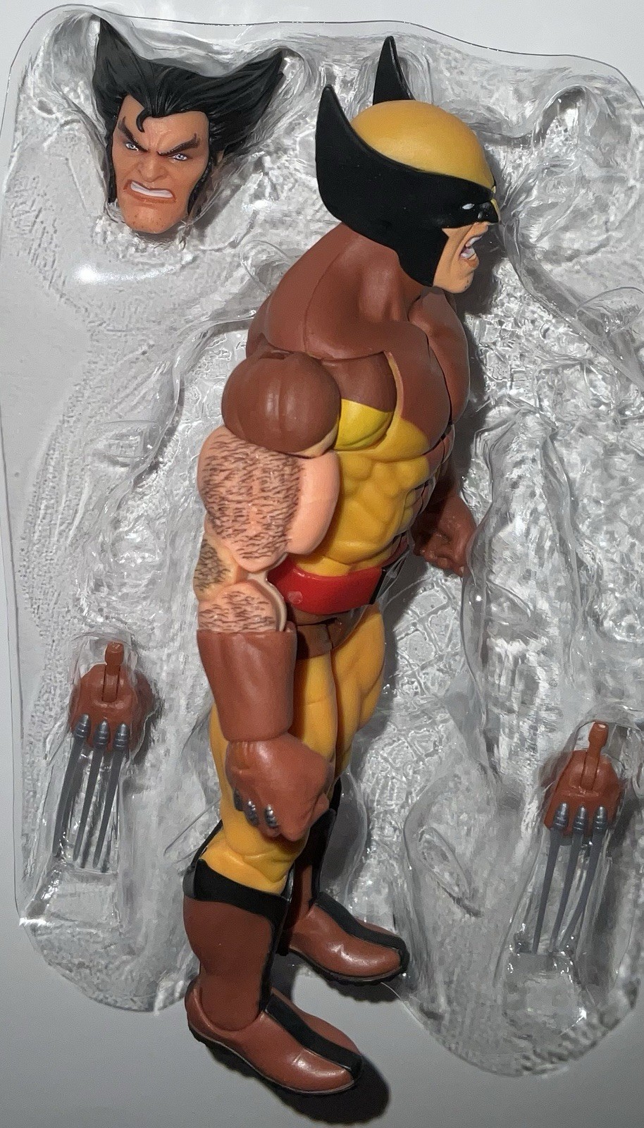 Marvel Legends WOLVERINE 6&Prime; Figure XMEN &rsquo;97 Animated Pulse Brown Suit