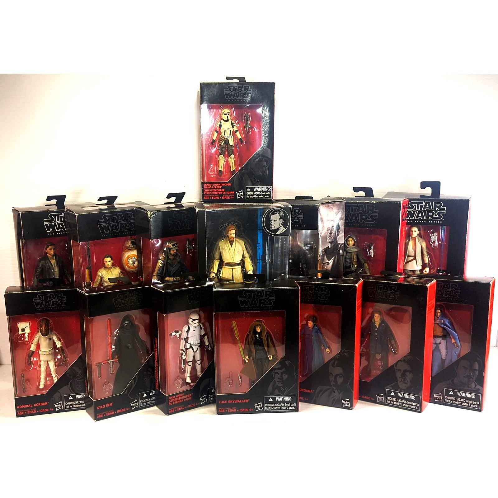 Star Wars The Black Series 15 FIGURE BUNDLE LOT, Used, See Pics/Description!