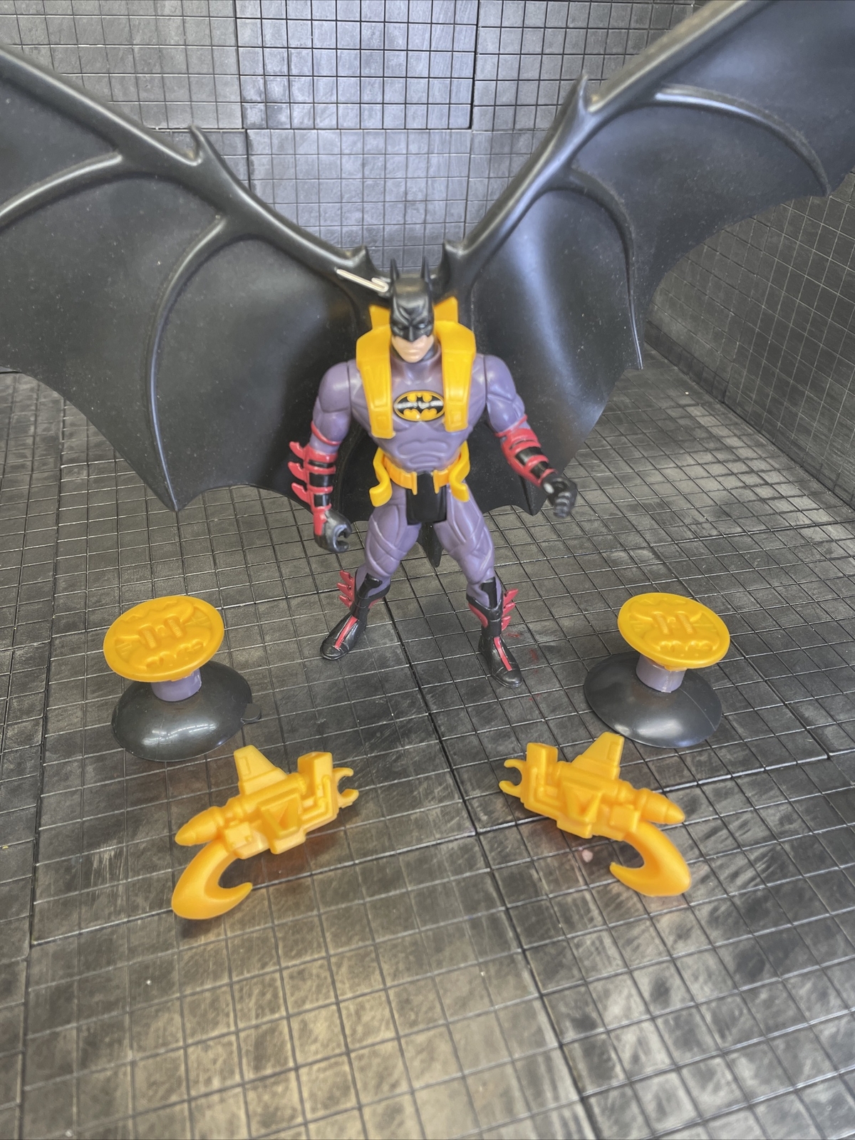 Batman Forever 1995 Kenner Deluxe Attack Wing Batman- Complete
