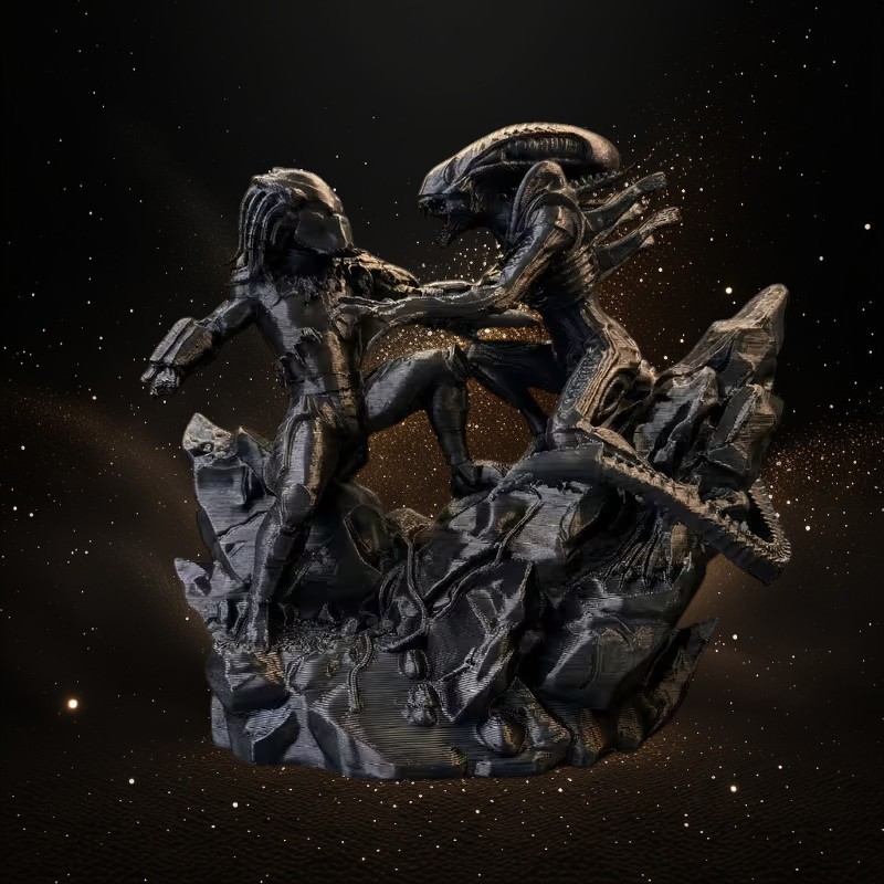 Predator Series Alien Vs Predator Action Statue Figure Gift Toy