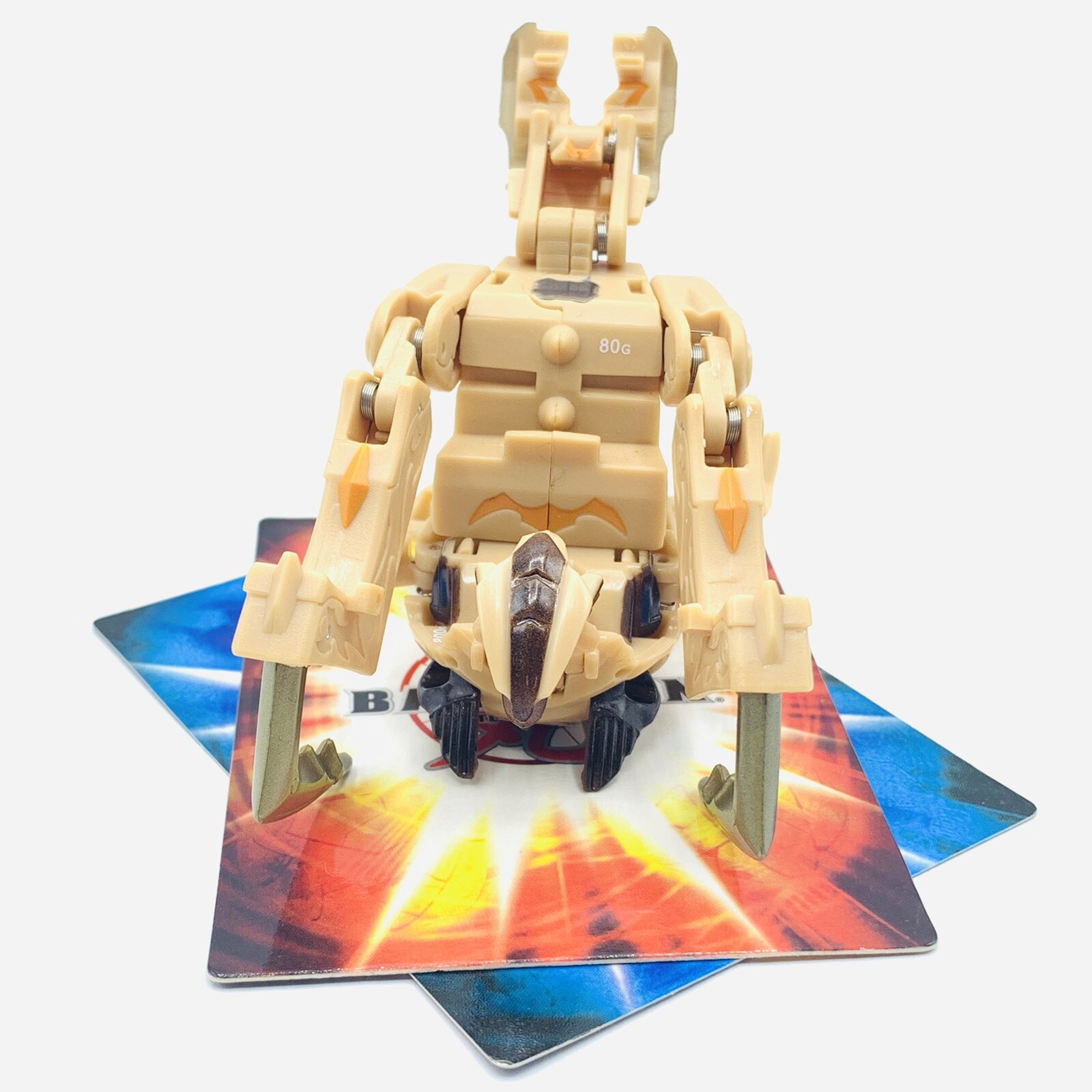 Bakugan Rubanoid Tan Subterra Gundalian Invaders 800G + Chompixx 80G