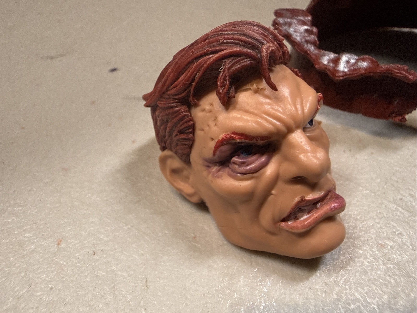 Marvel Legends 80th Anniversary Juggernaut Battle DAMAGED Head Sculpt