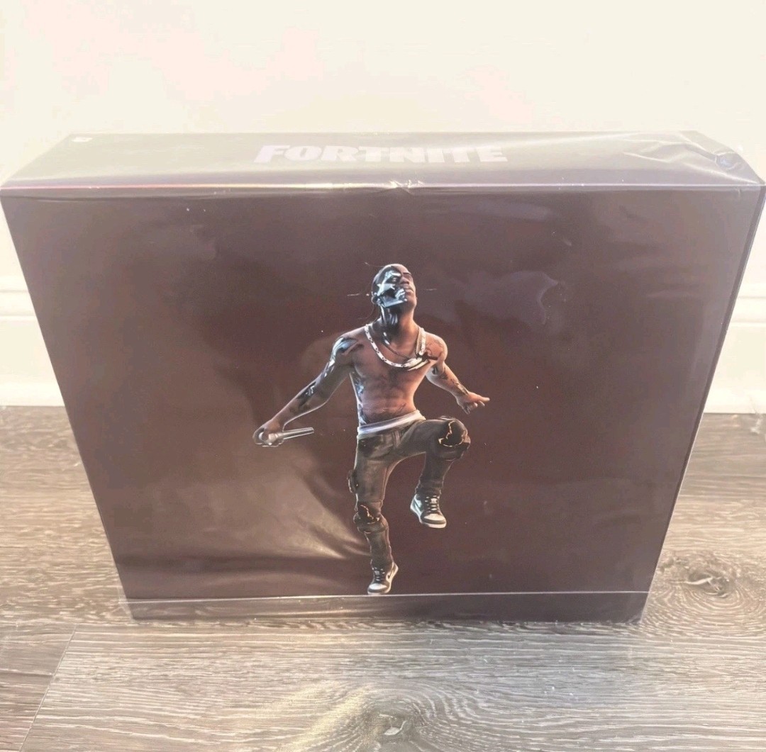Cactus Jack 2020 Fortnite 12&Prime; Action Figure Duo Set Travis Scott Factory Sealed!