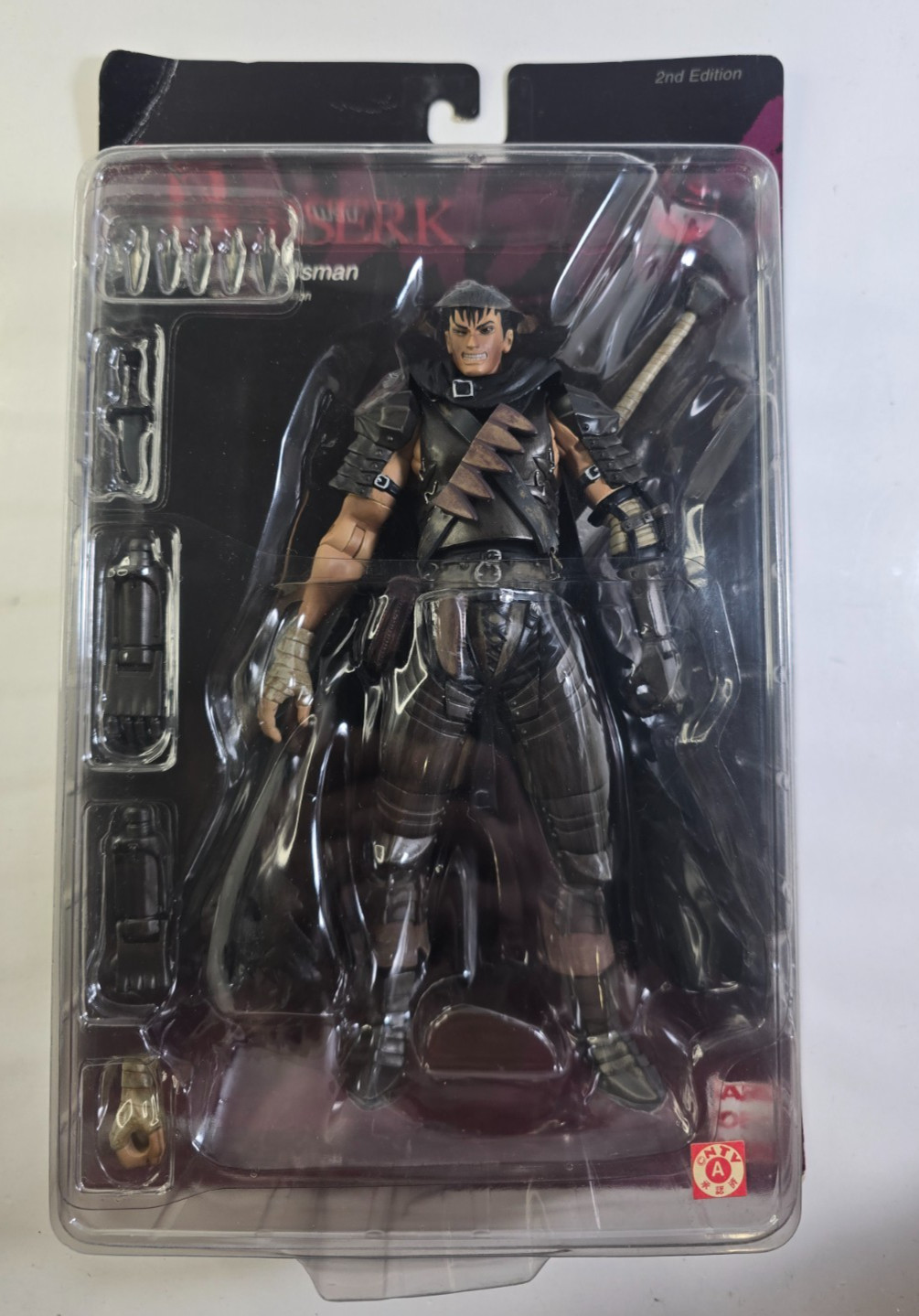 Berserk Millennium Falcon Black Swordsman Guts Figure – Art of War