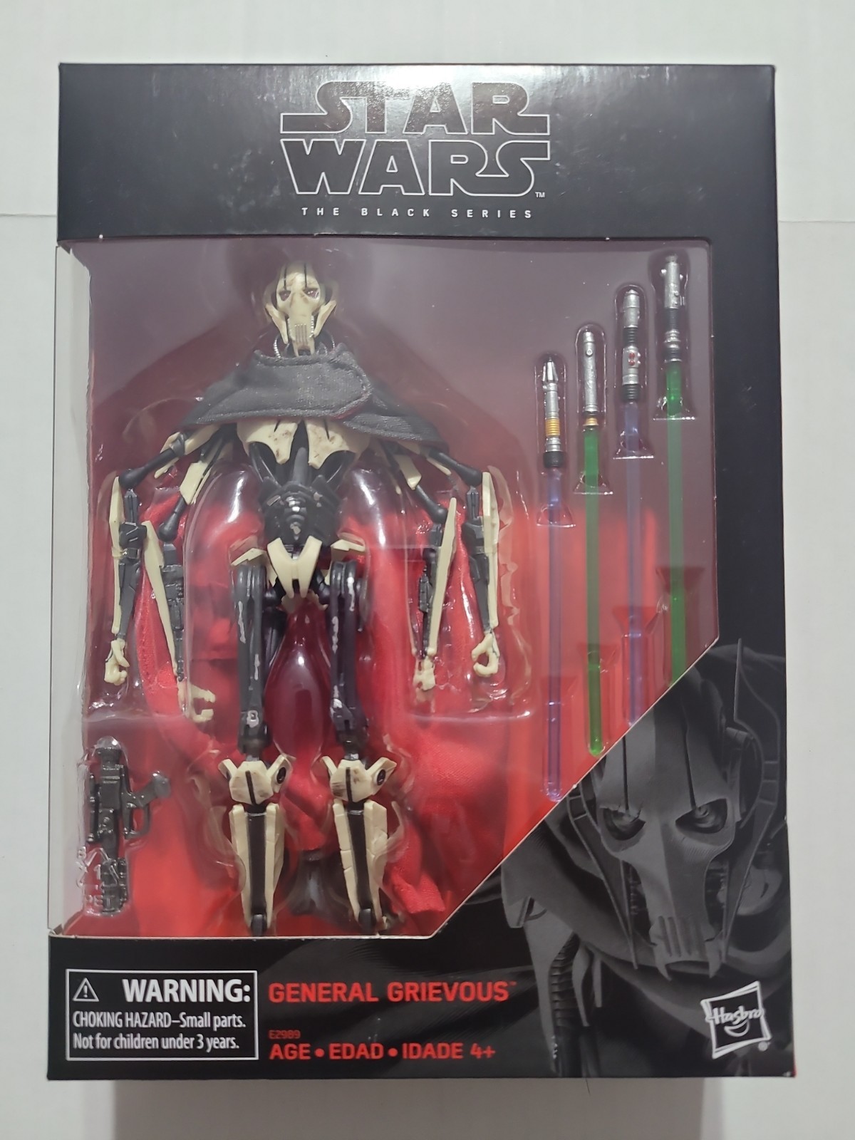 Star Wars Black Series 6&Prime; Action Figure GENERAL GRIEVOUS D1 Sealed