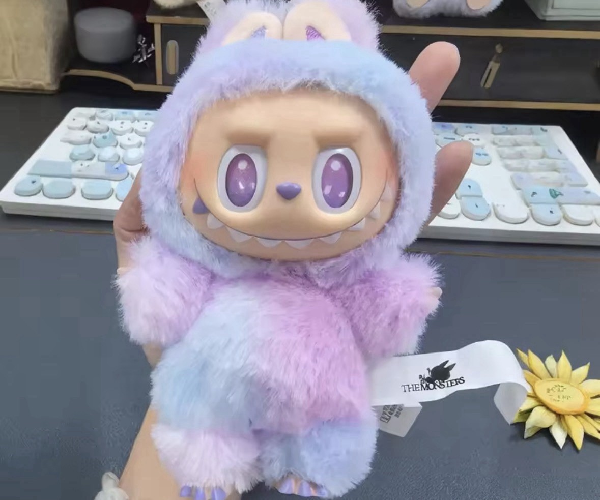 Authentic POP MART Labubu Big Into Energy Plush Keychain Box 1PC, Size 17cm