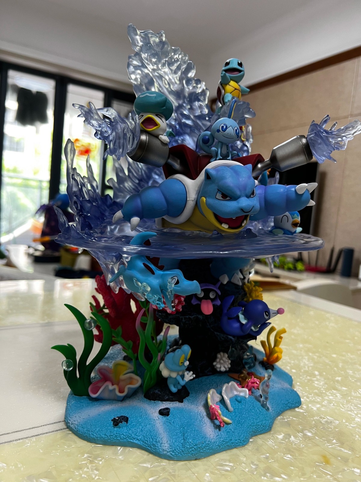 Pokemon Charizard Blastoise Figure PVC Statue Collectible Model Gift Boxed