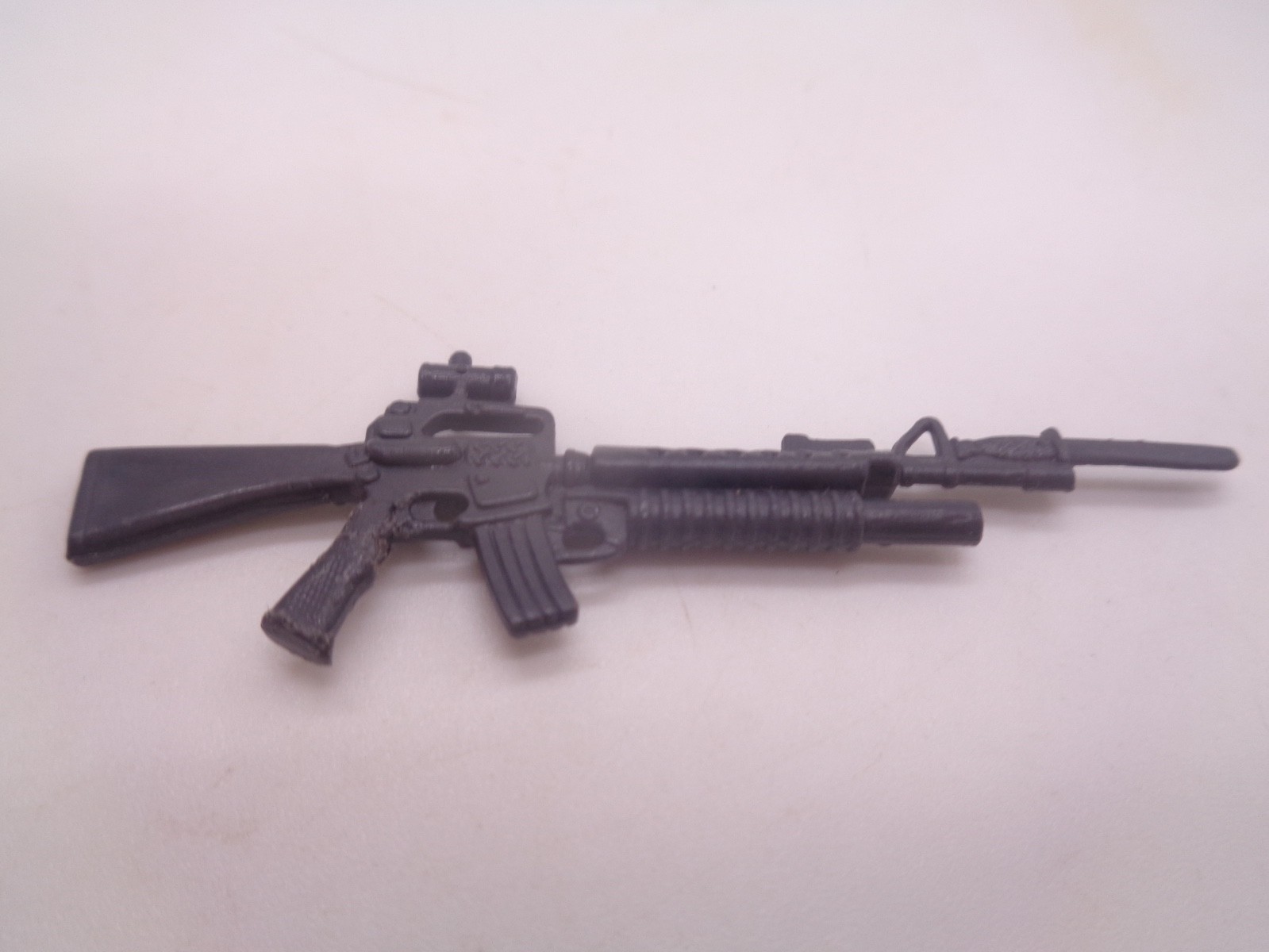 GIJOE 1992 Mail-In Away GOLD HEAD STEEL BRIGADE Rifle Gun GI G I JOE