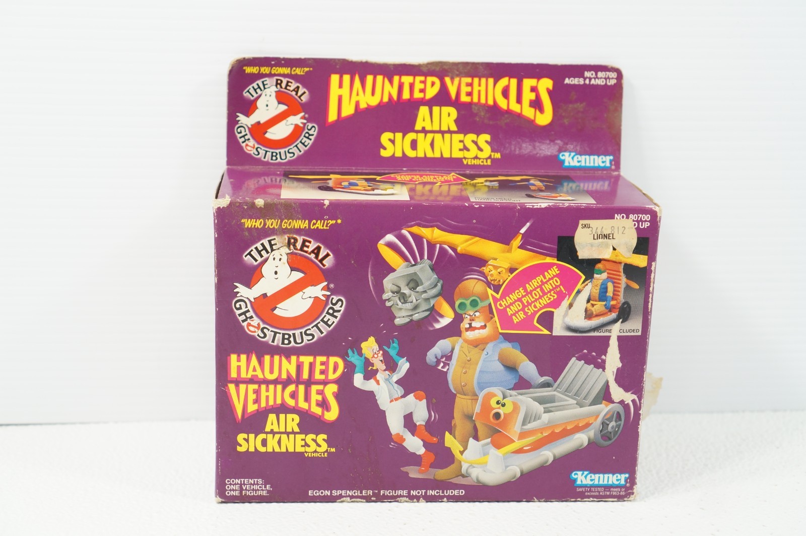 The Real Ghostbusters Air Sickness Haunted Vehicles Kenner 1986