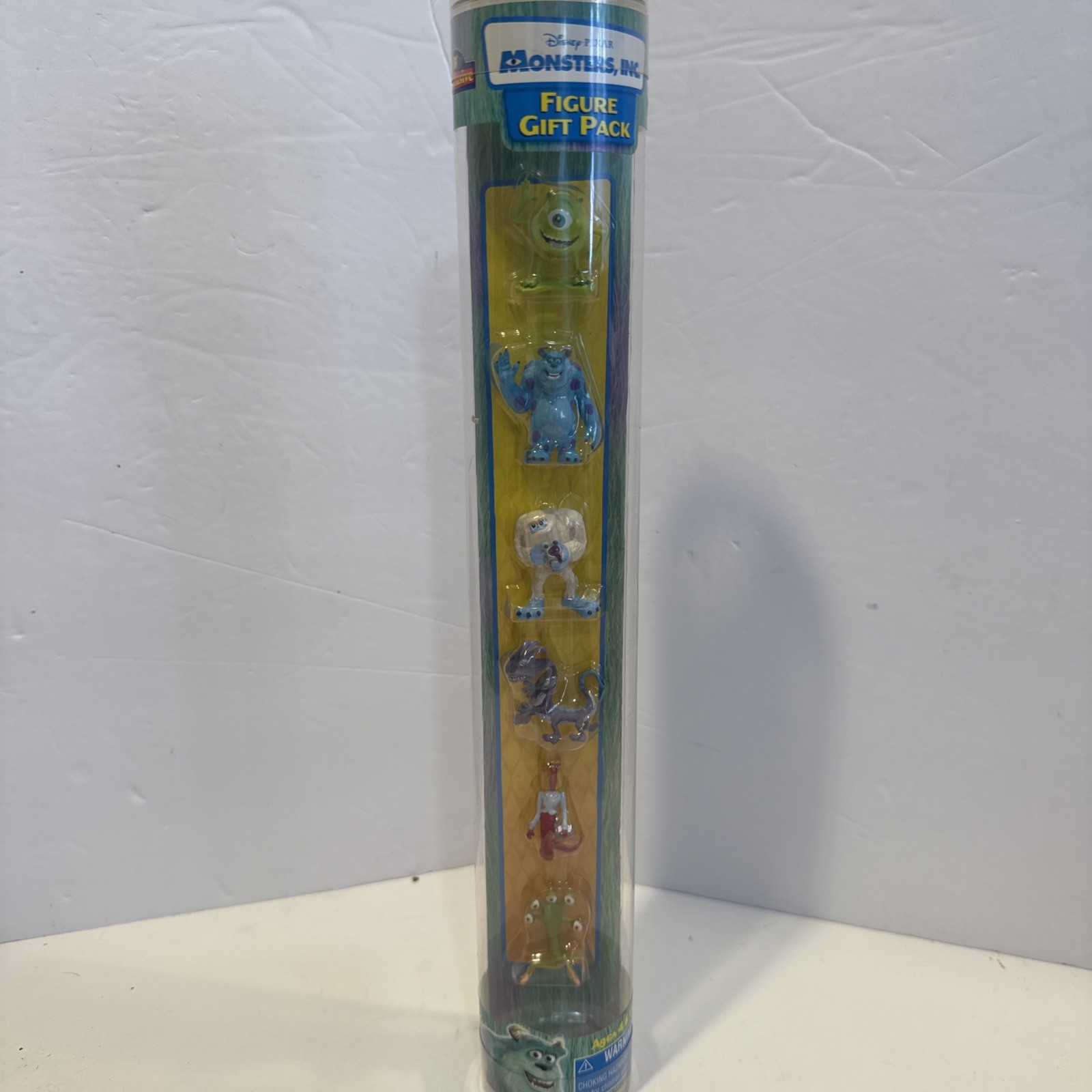 Rare! Disney Pixar Monsters Inc 1&Prime; Mini Figure Gift Pack 2001 Hasbro Pack #1