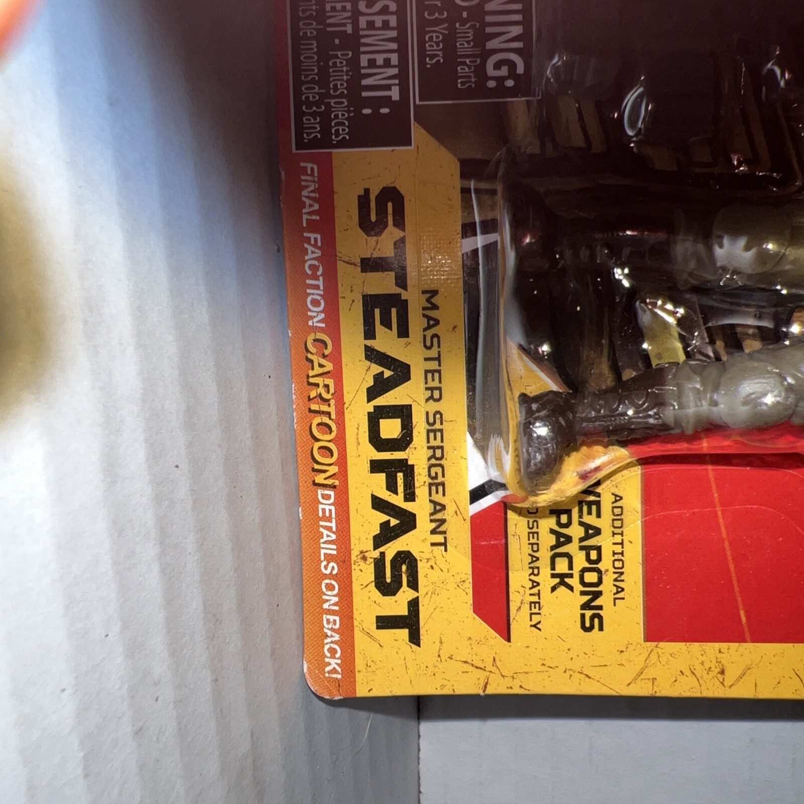 Final Faction Sergeant Steadfast Alpha Team 1 Action Figure