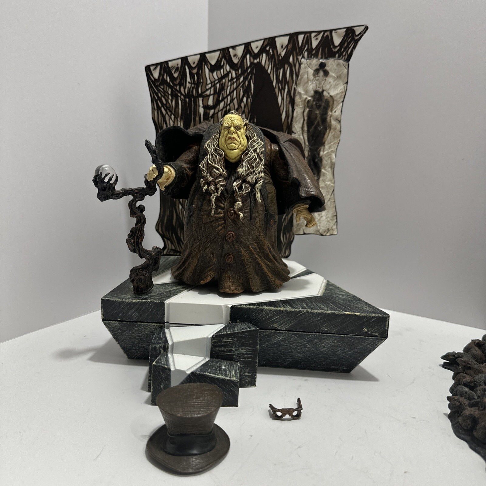 Lot Of Aztech Edison&rsquo;s Frankenstein Silent Screamers Action Figures Nosferatu