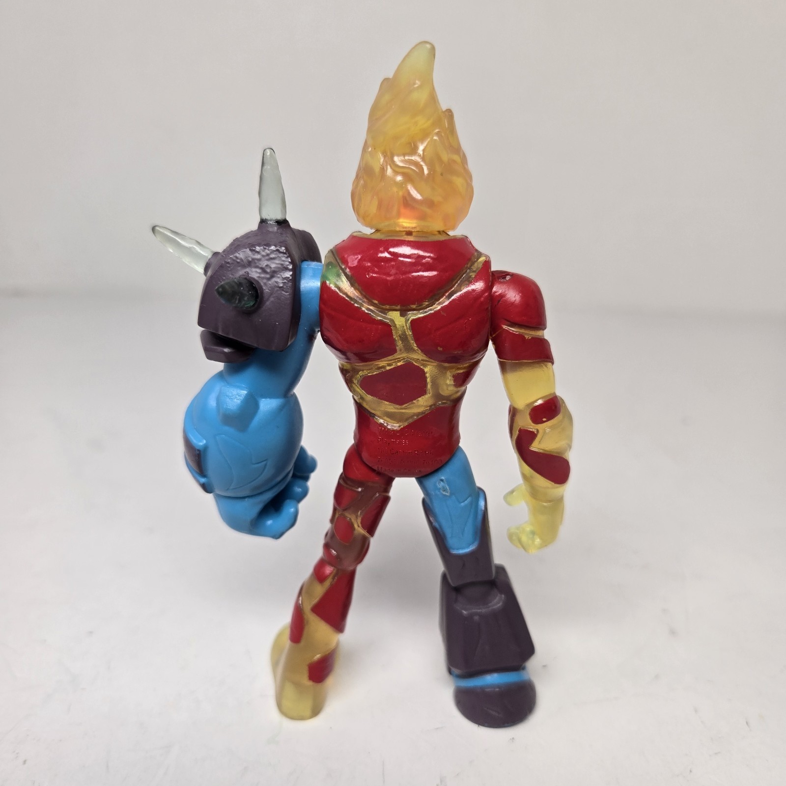 Incomplete – Heatblast Omni-Glitch Heroes Mix and Match 5&Prime; Playmates Figure